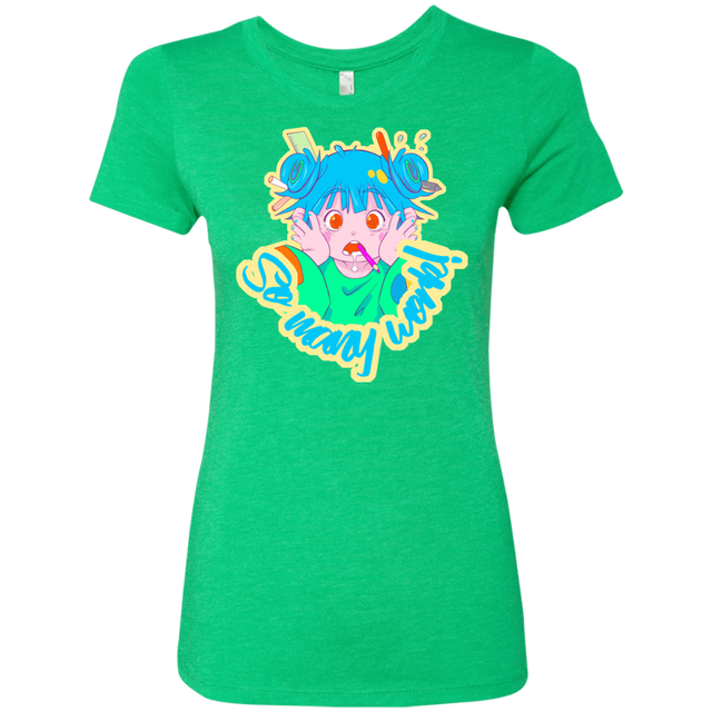 T-Shirts Envy / S So many work! Women's Triblend T-Shirt