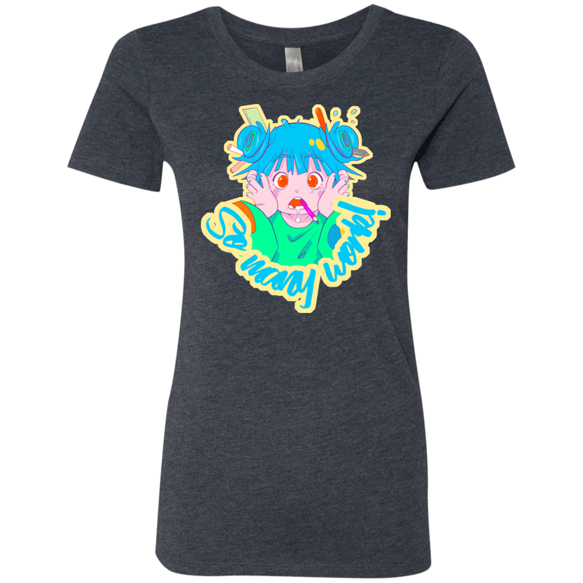 T-Shirts Vintage Navy / S So many work! Women's Triblend T-Shirt