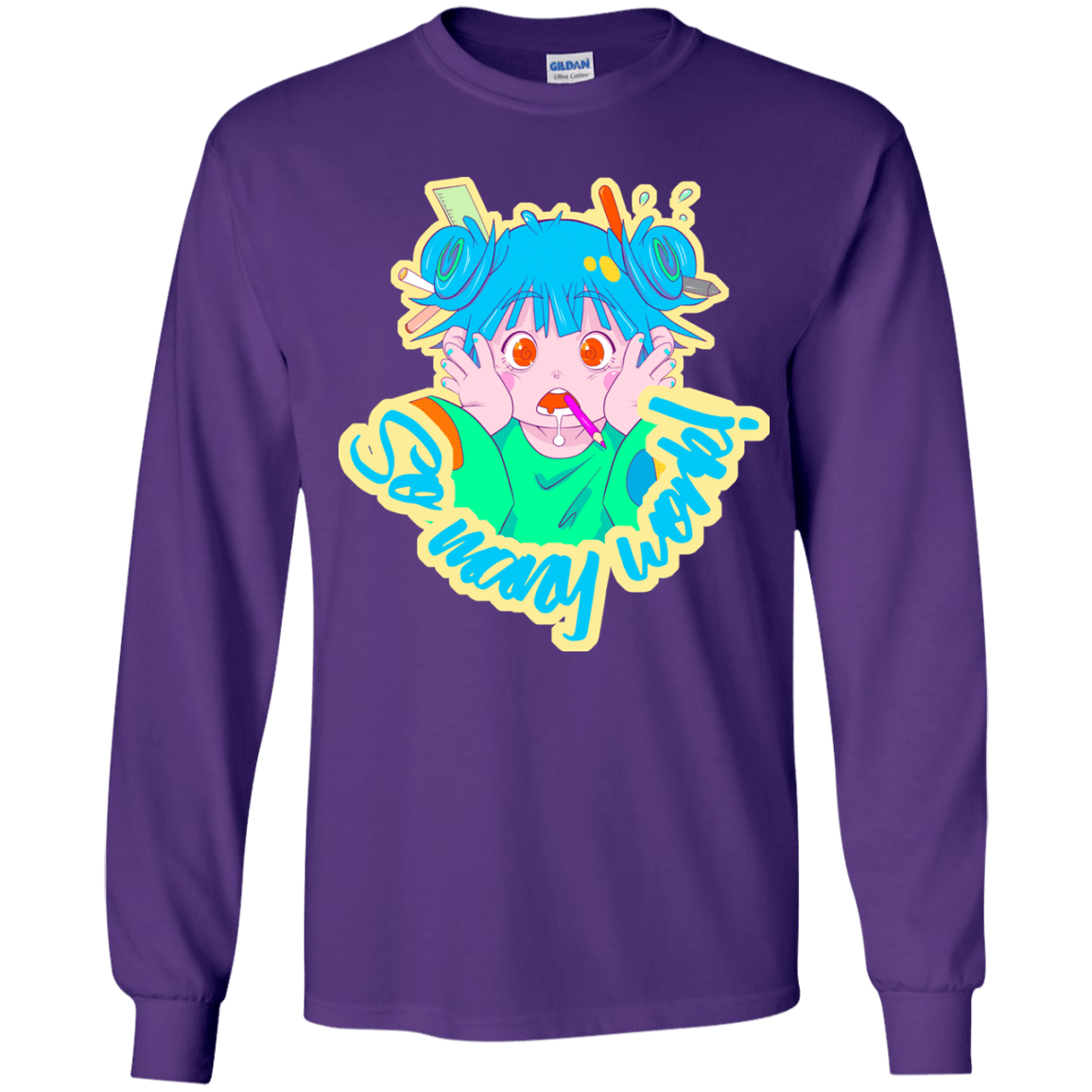 So many work! Youth Long Sleeve T-Shirt