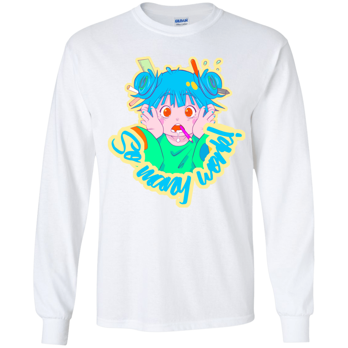 So many work! Youth Long Sleeve T-Shirt