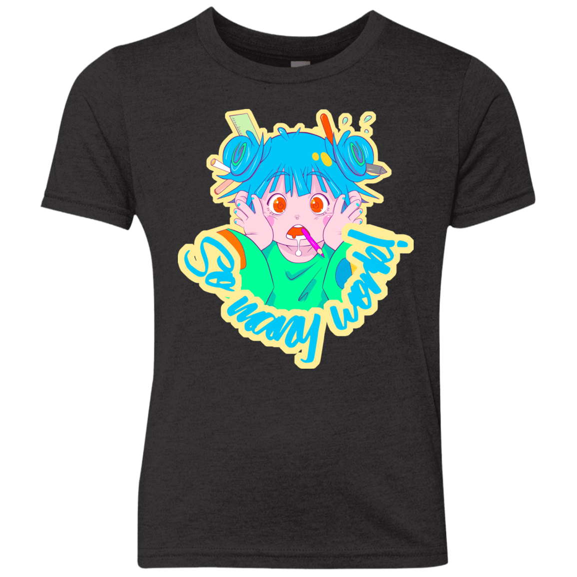 So many work! Youth Triblend T-Shirt