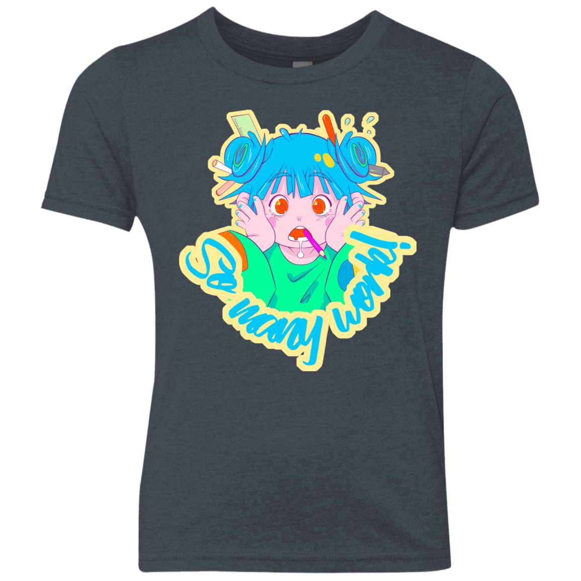 So many work! Youth Triblend T-Shirt