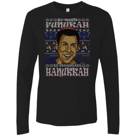 T-Shirts Black / Small SO MUCH FUNUKAH Men's Premium Long Sleeve