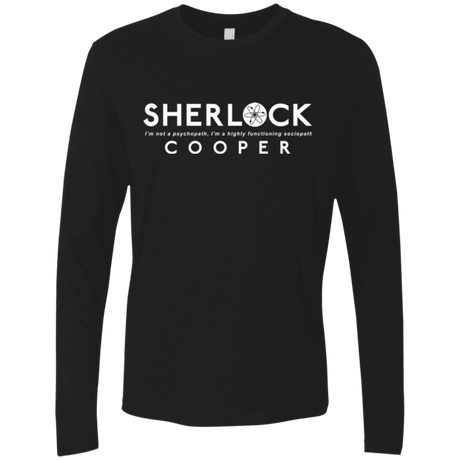 T-Shirts Black / Small Sociopaths Men's Premium Long Sleeve