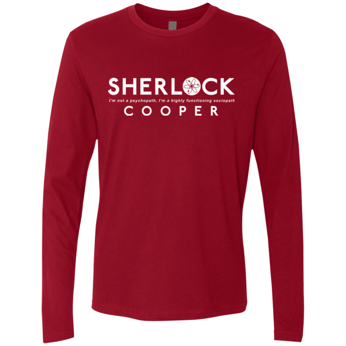 T-Shirts Cardinal / Small Sociopaths Men's Premium Long Sleeve