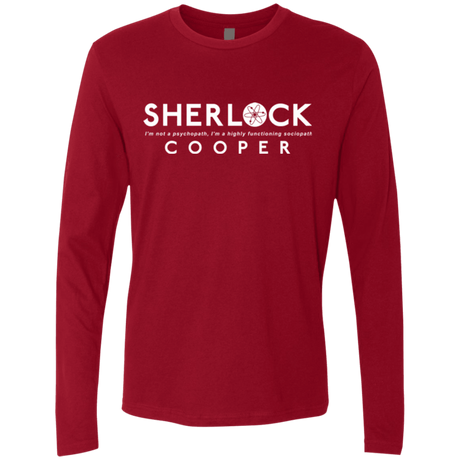 T-Shirts Cardinal / Small Sociopaths Men's Premium Long Sleeve