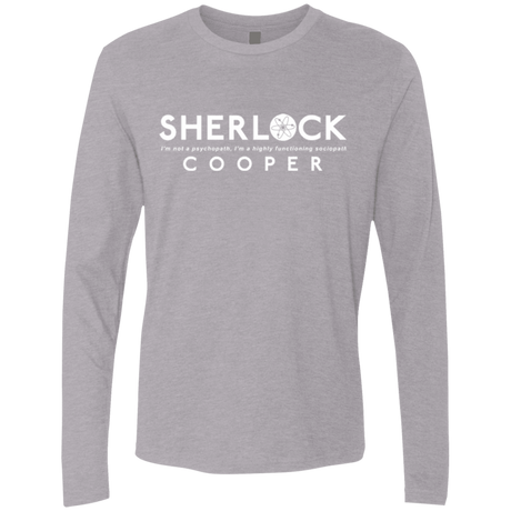 T-Shirts Heather Grey / Small Sociopaths Men's Premium Long Sleeve