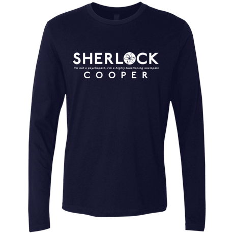 T-Shirts Midnight Navy / Small Sociopaths Men's Premium Long Sleeve
