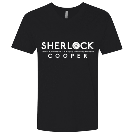 T-Shirts Black / X-Small Sociopaths Men's Premium V-Neck
