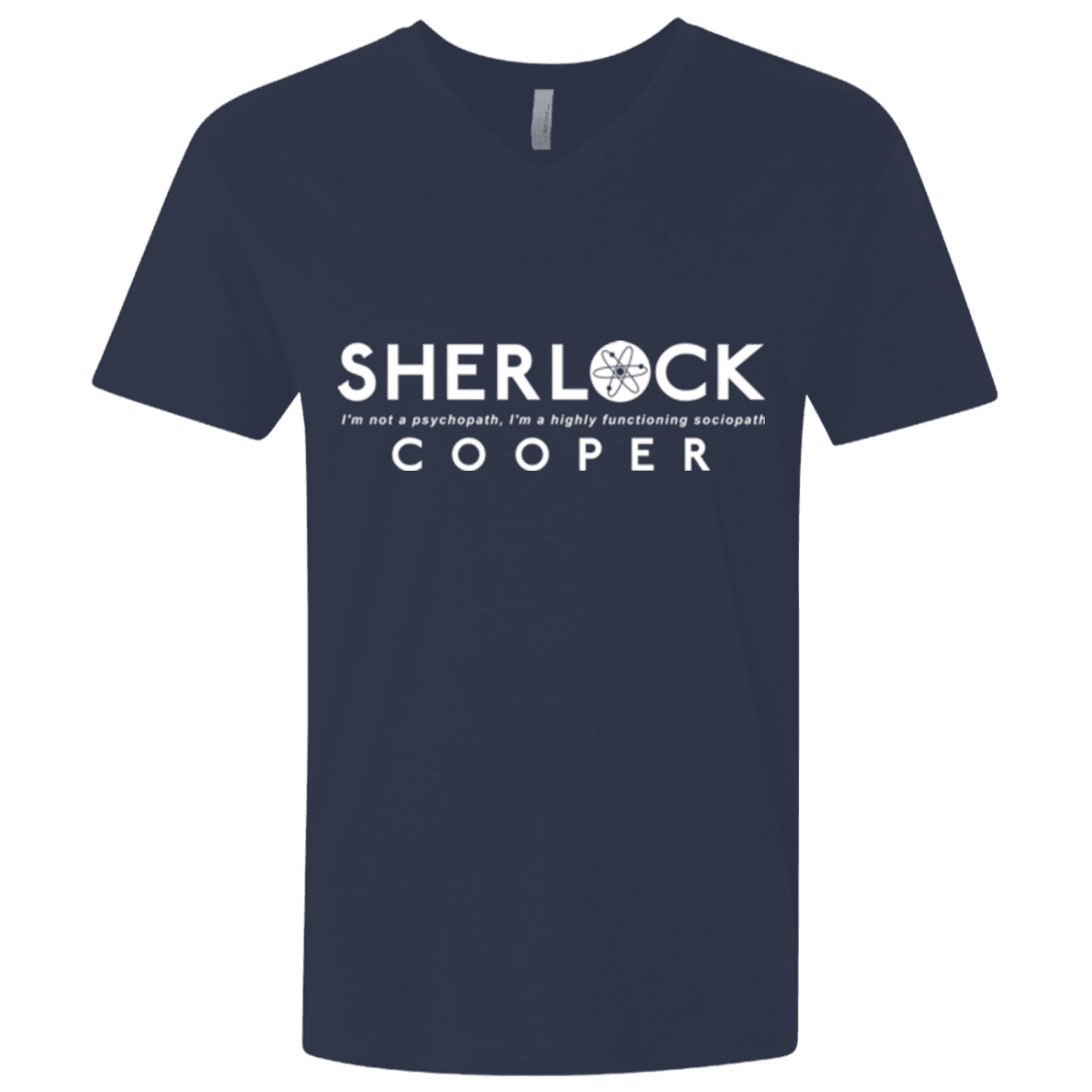 T-Shirts Midnight Navy / X-Small Sociopaths Men's Premium V-Neck