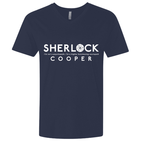T-Shirts Midnight Navy / X-Small Sociopaths Men's Premium V-Neck