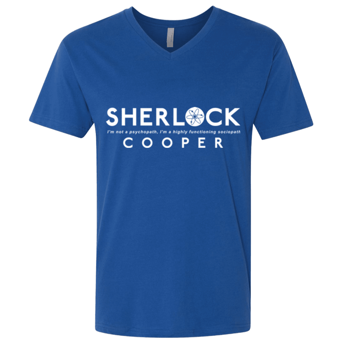T-Shirts Royal / X-Small Sociopaths Men's Premium V-Neck