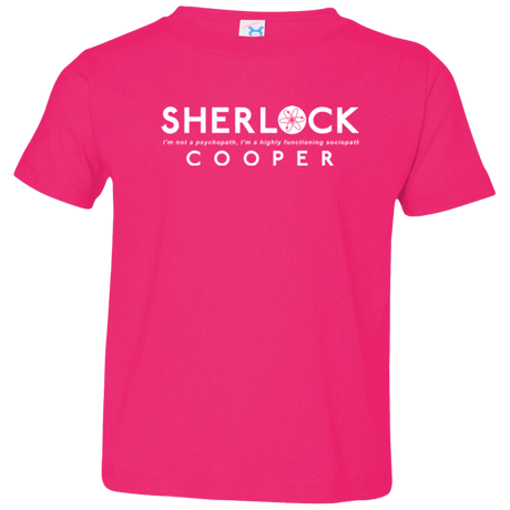 T-Shirts Hot Pink / 2T Sociopaths Toddler Premium T-Shirt