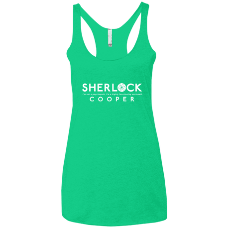 T-Shirts Envy / X-Small Sociopaths Women's Triblend Racerback Tank
