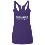 T-Shirts Purple / X-Small Sociopaths Women's Triblend Racerback Tank