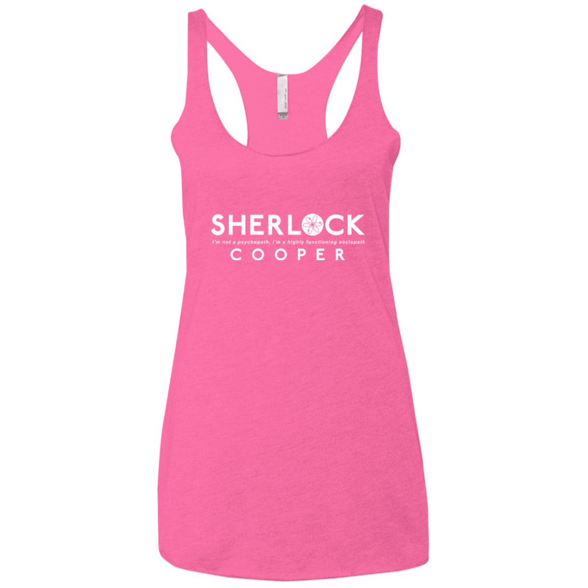 T-Shirts Vintage Pink / X-Small Sociopaths Women's Triblend Racerback Tank