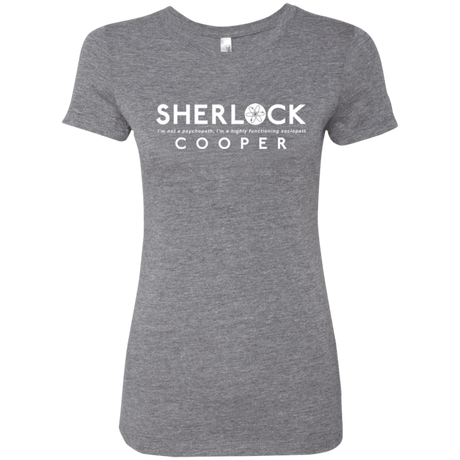 T-Shirts Premium Heather / Small Sociopaths Women's Triblend T-Shirt