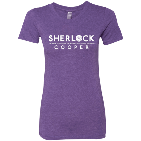 T-Shirts Purple Rush / Small Sociopaths Women's Triblend T-Shirt