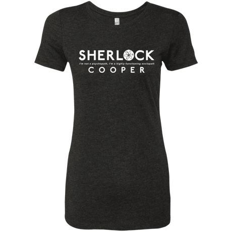 T-Shirts Vintage Black / Small Sociopaths Women's Triblend T-Shirt