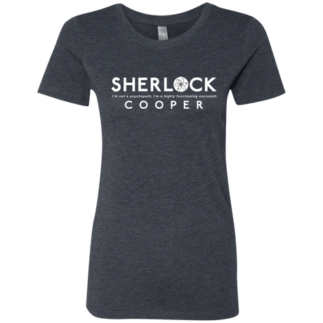 T-Shirts Vintage Navy / Small Sociopaths Women's Triblend T-Shirt