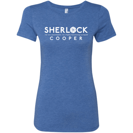 T-Shirts Vintage Royal / Small Sociopaths Women's Triblend T-Shirt