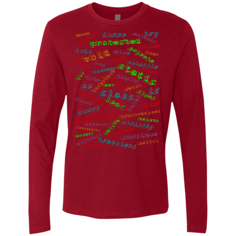 T-Shirts Cardinal / Small Software Artist Men's Premium Long Sleeve