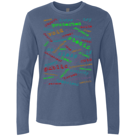 T-Shirts Indigo / Small Software Artist Men's Premium Long Sleeve