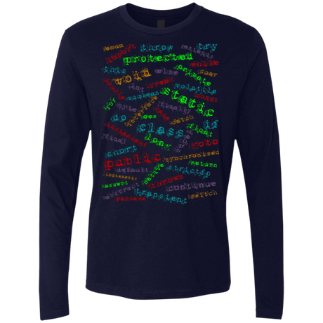 T-Shirts Midnight Navy / Small Software Artist Men's Premium Long Sleeve
