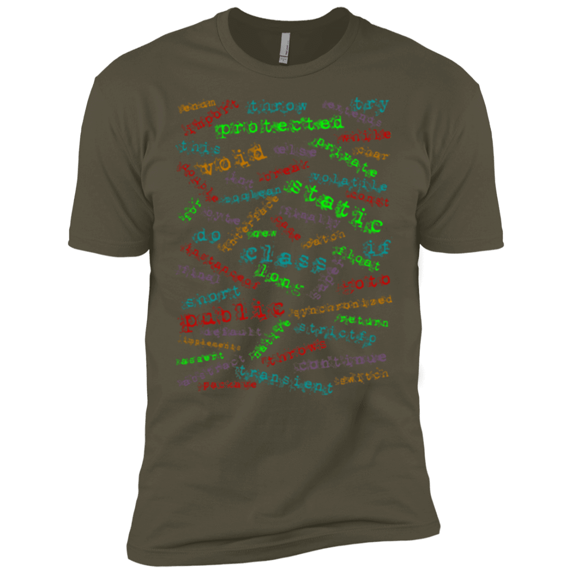 T-Shirts Military Green / X-Small Software Artist Men's Premium T-Shirt
