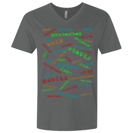 T-Shirts Heavy Metal / X-Small Software Artist Men's Premium V-Neck