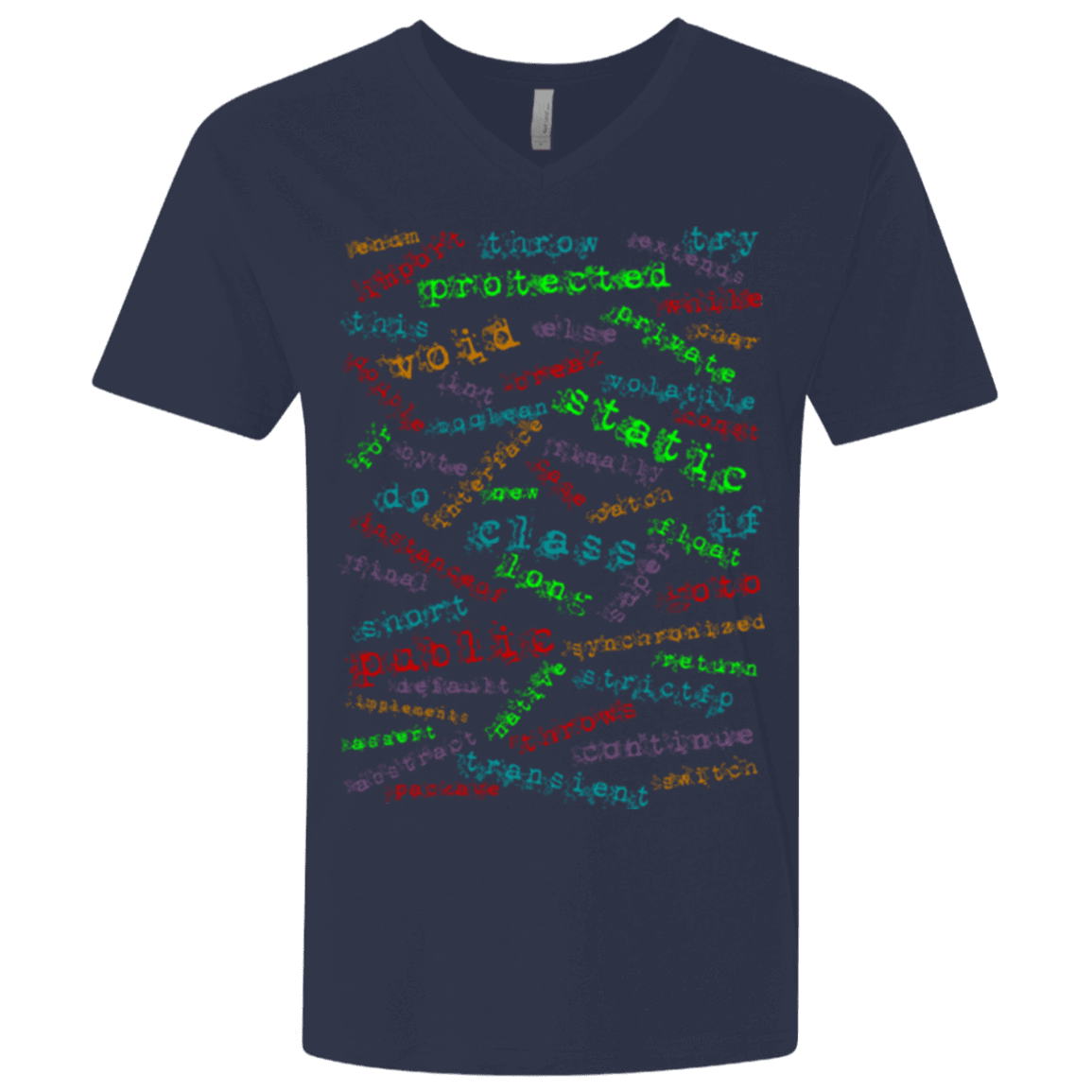 T-Shirts Midnight Navy / X-Small Software Artist Men's Premium V-Neck