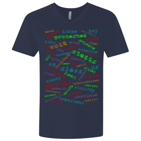 T-Shirts Midnight Navy / X-Small Software Artist Men's Premium V-Neck