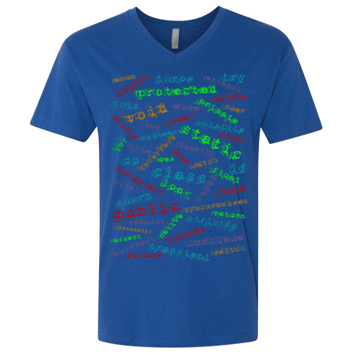 T-Shirts Royal / X-Small Software Artist Men's Premium V-Neck