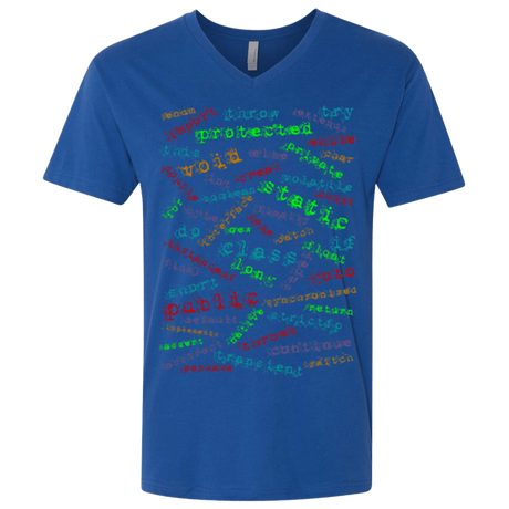 T-Shirts Royal / X-Small Software Artist Men's Premium V-Neck