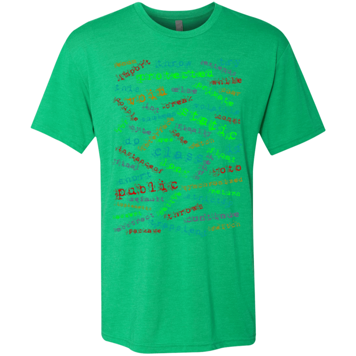 T-Shirts Envy / Small Software Artist Men's Triblend T-Shirt