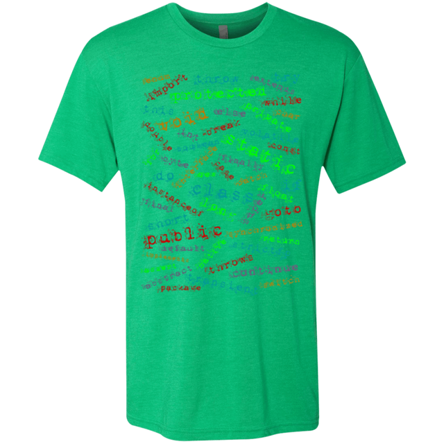 T-Shirts Envy / Small Software Artist Men's Triblend T-Shirt