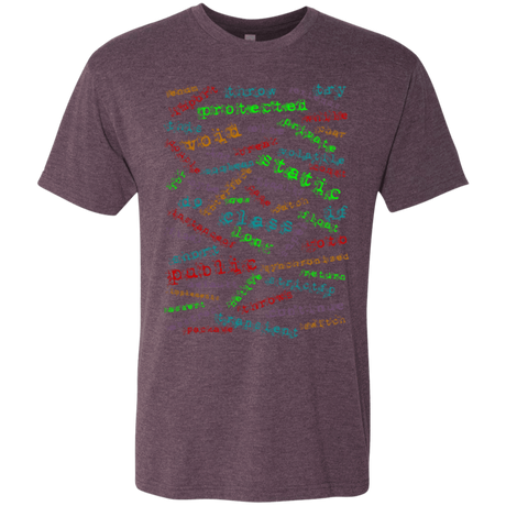 T-Shirts Vintage Purple / Small Software Artist Men's Triblend T-Shirt