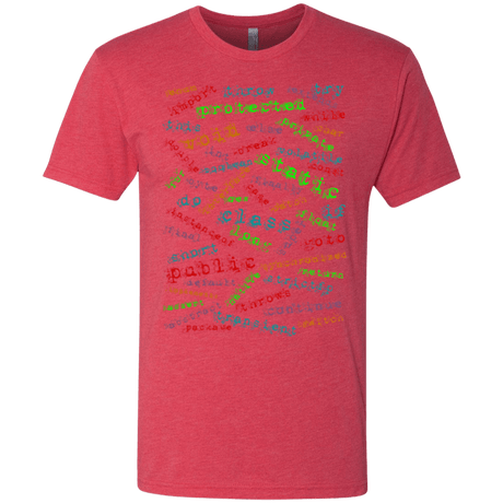 T-Shirts Vintage Red / Small Software Artist Men's Triblend T-Shirt