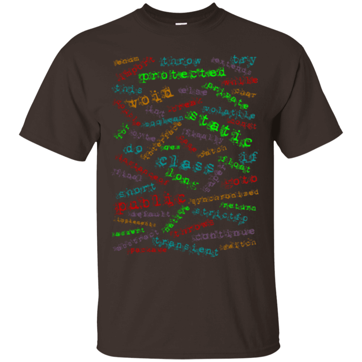 T-Shirts Dark Chocolate / Small Software Artist T-Shirt