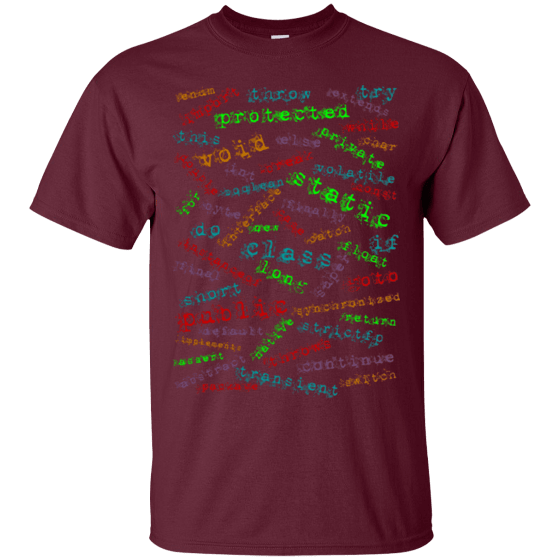 T-Shirts Maroon / Small Software Artist T-Shirt