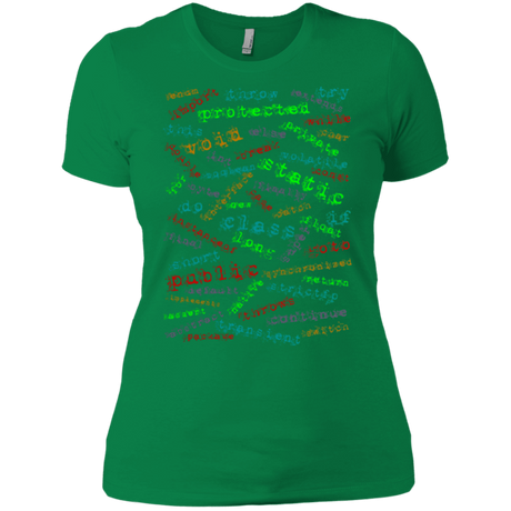 T-Shirts Kelly Green / X-Small Software Artist Women's Premium T-Shirt