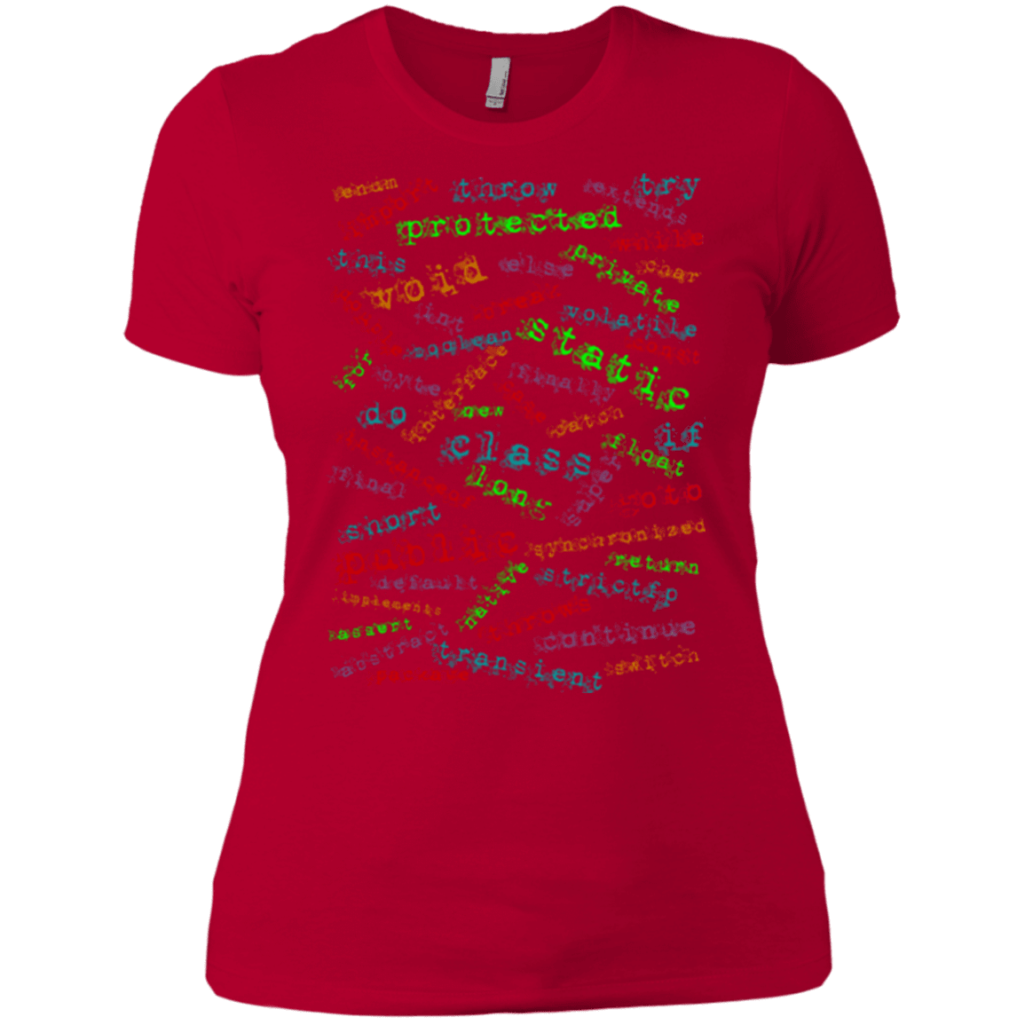 T-Shirts Red / X-Small Software Artist Women's Premium T-Shirt