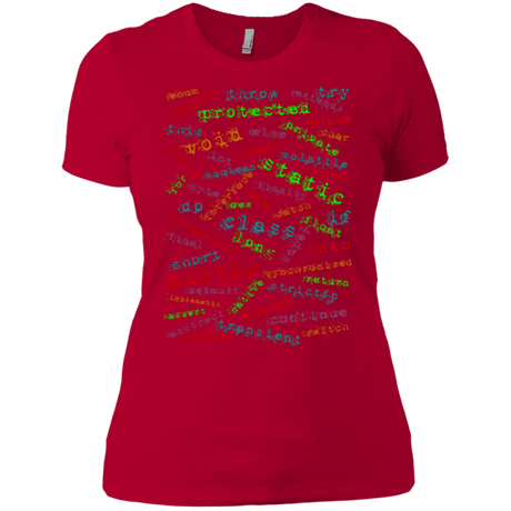 T-Shirts Red / X-Small Software Artist Women's Premium T-Shirt