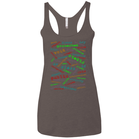 T-Shirts Macchiato / X-Small Software Artist Women's Triblend Racerback Tank