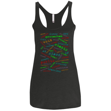 T-Shirts Vintage Black / X-Small Software Artist Women's Triblend Racerback Tank