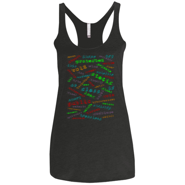 T-Shirts Vintage Black / X-Small Software Artist Women's Triblend Racerback Tank