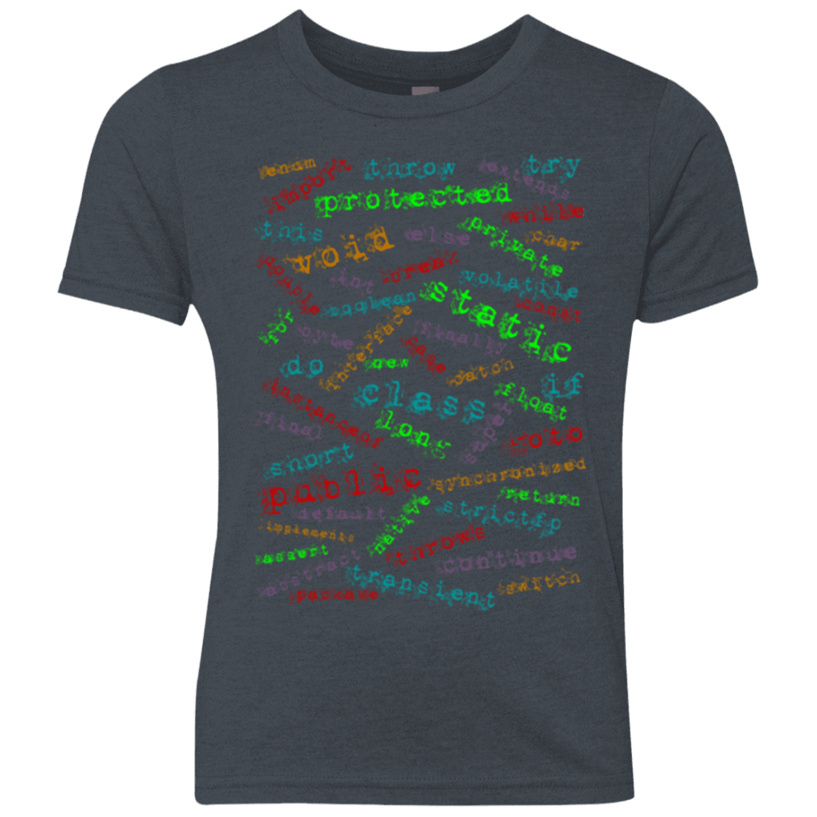 T-Shirts Vintage Navy / YXS Software Artist Youth Triblend T-Shirt