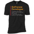 T-Shirts Black / YXS Software Developer Boys Premium T-Shirt