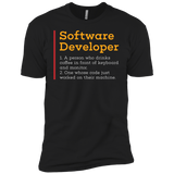 T-Shirts Black / YXS Software Developer Boys Premium T-Shirt