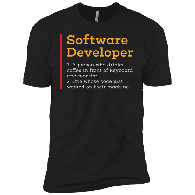T-Shirts Black / YXS Software Developer Boys Premium T-Shirt